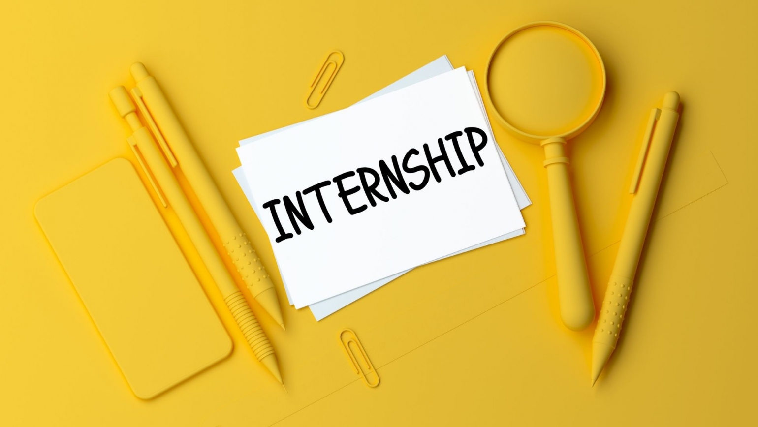 It’s the time of year to start considering internships and learnerships.