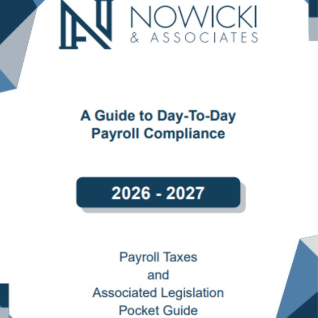 Printed Pocket Guide – Payroll Tax and Associated Legislation 2026/2027